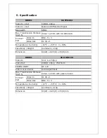 Preview for 6 page of SeeEyes SC-TP0404 User Manual