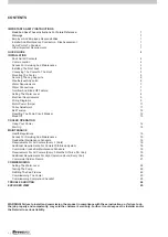 Preview for 2 page of Seeley Breezair EXT Installation & Operation Manual