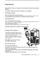 Preview for 11 page of Seeley Climate Master CM12W Owner'S Manual