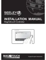 Seeley MagIQtouch Installation Manual preview