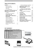 Preview for 3 page of Seeley MaglQtouch Installation And Owner'S Manual