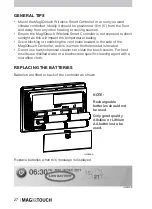 Preview for 30 page of Seeley MaglQtouch Installation And Owner'S Manual