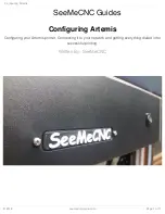 SeeMeCNC Artemis Manuals preview