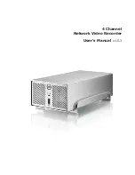 Seenergy 4 channel network video recorder User Manual предпросмотр