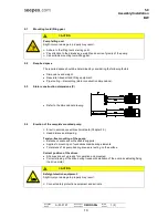 Preview for 8 page of Seepex BW 10 Operating And Maintenance Instructions Manual