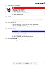 Preview for 17 page of Seepex Macerator 110 Series Not Binding Operating And Assembly Instruction