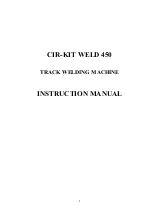 Preview for 1 page of Seetrax CIR-KIT WELD 450 Instruction Manual