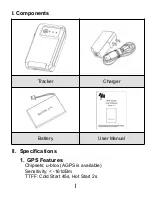 Предварительный просмотр 3 страницы Seeworld S6 User Manual