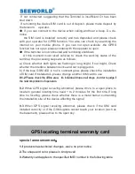 Preview for 10 page of Seeworld S708 User Manual