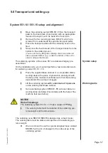 Предварительный просмотр 65 страницы SEF 551.10 Operating Manual