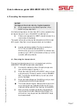 Preview for 7 page of SEF 570.77A Quick Reference Manual