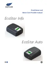 Предварительный просмотр 1 страницы SEFAM EcoStar Auto Practitioner And Home Care Provider Manual