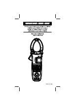 Предварительный просмотр 1 страницы SEFRAM 3515F User Manual