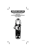 SEFRAM 3516BF User Manual предпросмотр