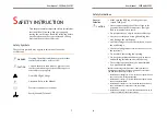 Preview for 4 page of SEFRAM 5322DC User Manual