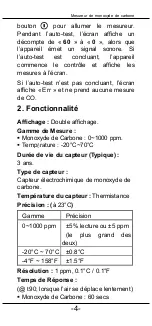 Предварительный просмотр 5 страницы SEFRAM 9893 Instruction Manual