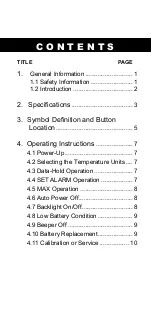 Предварительный просмотр 13 страницы SEFRAM 9893 Instruction Manual