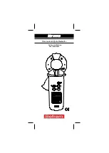 Предварительный просмотр 1 страницы SEFRAM MW 3950B User Manual