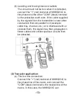 Предварительный просмотр 17 страницы SEFRAM MW9520 Instruction Manual