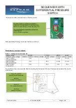 Предварительный просмотр 8 страницы SEFRAM SFX+V2 Manual