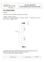 Предварительный просмотр 6 страницы SEFRAM SPX 100 V4 Technical Notice