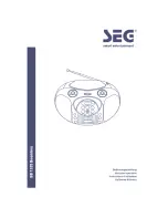 Seg BB 1325 User Manual preview