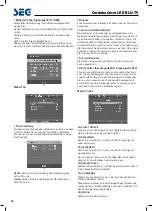 Preview for 17 page of Seg Cordoba 66cm Operating Instructions Manual