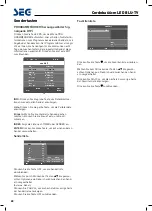 Preview for 21 page of Seg Cordoba 66cm Operating Instructions Manual