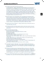 Preview for 28 page of Seg Cordoba 66cm Operating Instructions Manual