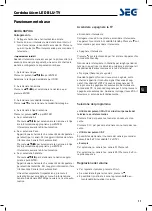 Preview for 95 page of Seg Cordoba 66cm Operating Instructions Manual