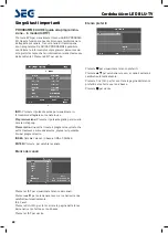 Preview for 104 page of Seg Cordoba 66cm Operating Instructions Manual