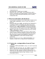 Preview for 18 page of Seg CR 105K Operating Instructions Manual