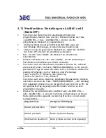 Preview for 19 page of Seg CR 105K Operating Instructions Manual