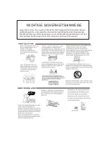 Preview for 3 page of Seg DP 1140HDMI Operating Instruction