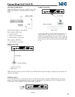 Preview for 43 page of Seg Florenz 55 Operating Instructions Manual