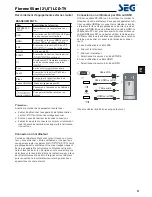 Preview for 67 page of Seg Florenz 55 Operating Instructions Manual