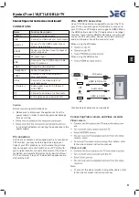 Предварительный просмотр 43 страницы Seg Kyoto Operating Instructions Manual