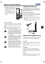 Предварительный просмотр 95 страницы Seg Kyoto Operating Instructions Manual