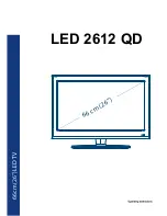 Preview for 1 page of Seg LED 2612 QD Operating Instructions Manual