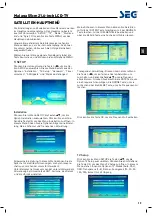 Preview for 20 page of Seg Malaga Operating Instructions Manual