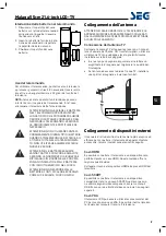 Preview for 88 page of Seg Malaga Operating Instructions Manual