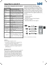 Preview for 90 page of Seg Malaga Operating Instructions Manual