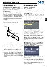 Предварительный просмотр 50 страницы Seg MICHIGAN Operating Instructions Manual