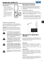 Предварительный просмотр 74 страницы Seg MICHIGAN Operating Instructions Manual