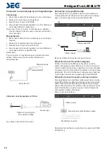 Предварительный просмотр 77 страницы Seg MICHIGAN Operating Instructions Manual