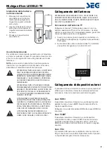 Предварительный просмотр 106 страницы Seg MICHIGAN Operating Instructions Manual