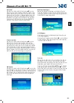 Preview for 25 page of Seg Minnesota Operating Instructions Manual