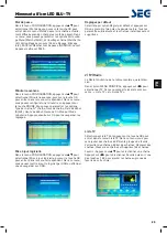 Предварительный просмотр 85 страницы Seg Minnesota Operating Instructions Manual