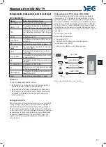 Preview for 103 page of Seg Minnesota Operating Instructions Manual