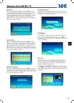 Preview for 115 page of Seg Minnesota Operating Instructions Manual